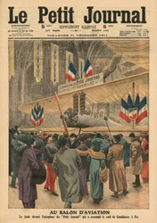 En el Salón de Aeronaves, ilustración de 